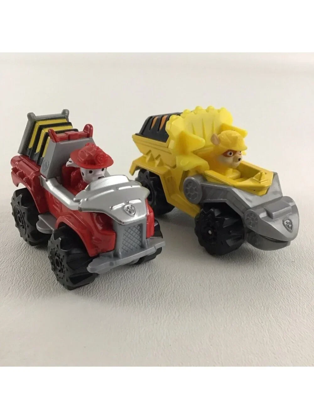 Paw Patrol True Metal Dino Rescue Marshall Rubble Diecast Vehicles Spin Master